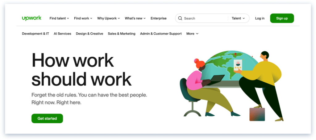 13個接案平台推薦:適合新手 Freelancer、Soho 找案源【2026】 19 Upwork