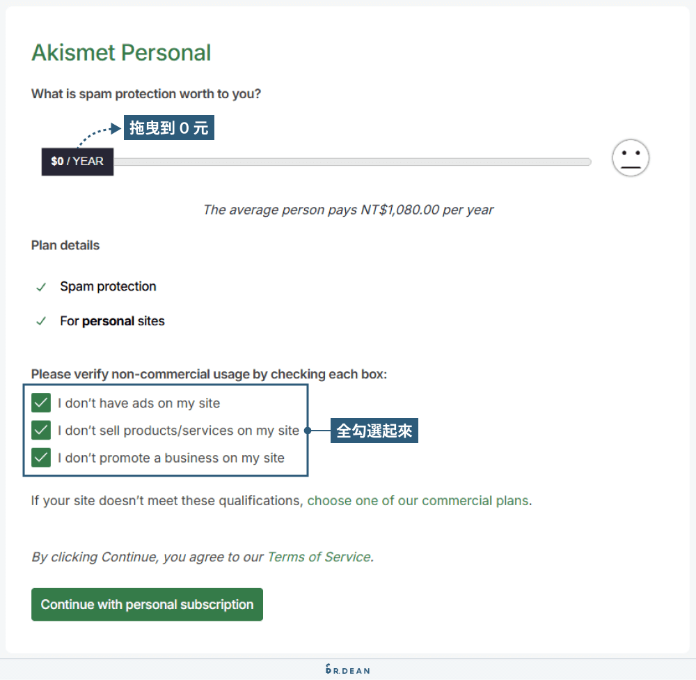 5招擋WordPress垃圾留言:Akismet Anti-Spam + reCAPTCHA 9 Akismet 3