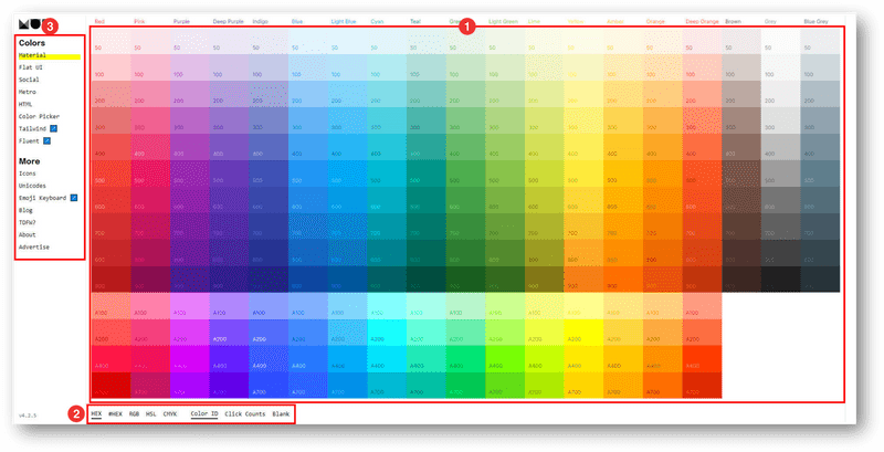 Material UI Colors 教學