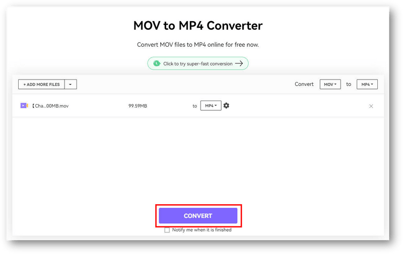 10款MOV轉MP4免安裝工具推薦(含15款應用軟體實測) 6