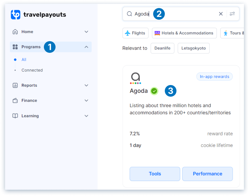 Agoda 聯盟行銷完整教學:旅遊創作者,流量變現小技巧 6 申請Agoda聯盟計劃