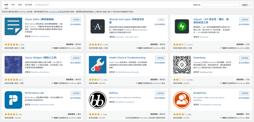 【教學】WordPress 是什麼?2026 最全面入門指南 (新手必看) 5 WordPress外掛