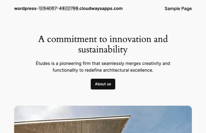 【教學】4 步驟快速從 Bluehost 搬家到 Cloudways 7 cloudways臨時網站