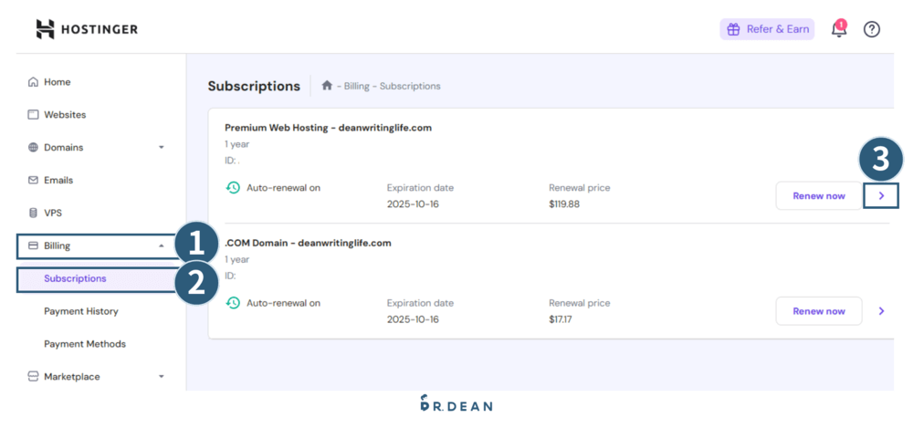 【2026】Hostinger 優缺點評價 + 快速架站教學 62 取消續約1