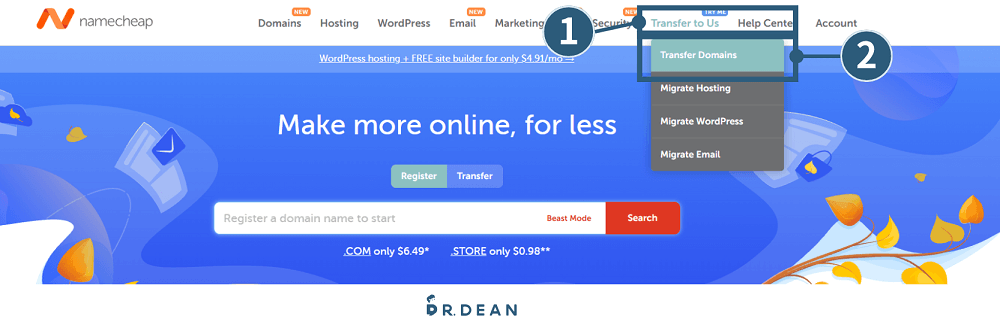 【2026】GoDaddy 教學:3 分鐘買網域 + DNS 串接 + 信箱設定 48 轉網域到Namecheap1