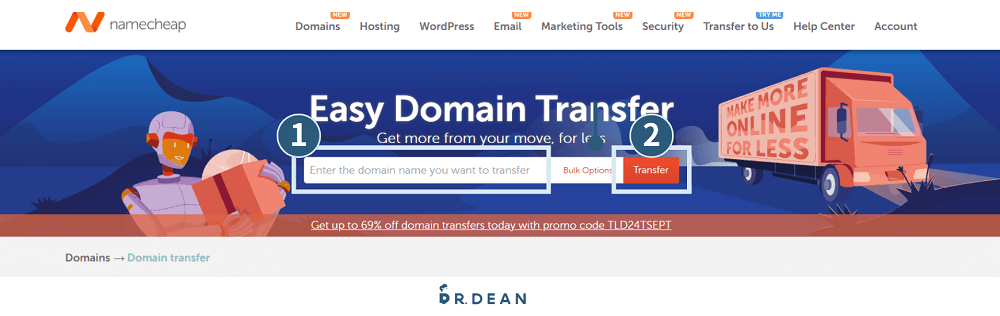 【2026】GoDaddy 教學:3 分鐘買網域 + DNS 串接 + 信箱設定 49 確認是否可移轉網域到Namecheap