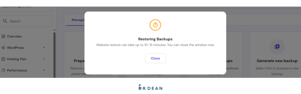 【2026】Hostinger 優缺點評價 + 快速架站教學 59 還原網站3
