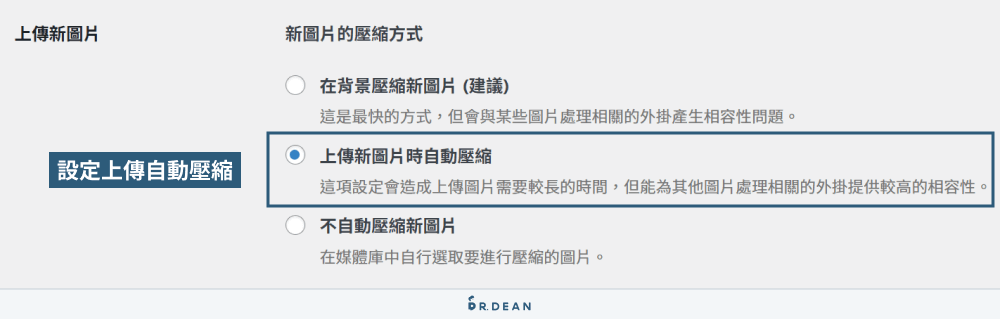 WordPress 壓縮外掛:TinyPNG 省下 70% 圖片編輯時間 7 設定圖檔上傳自動壓縮