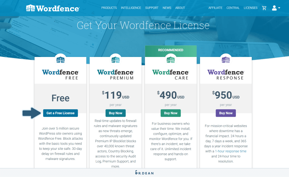 WordFence Security 教學:WordPress 資安外掛設定 (超簡單) 5 取得 WordFence Security 免費驗證碼