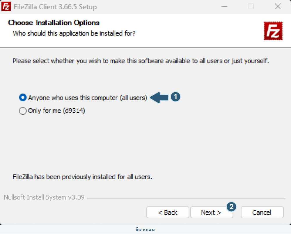 FTP軟體FileZilla教學:快速上傳檔案到網站資料夾 (下載也適用) 7 設定 FileZilla 控制權限