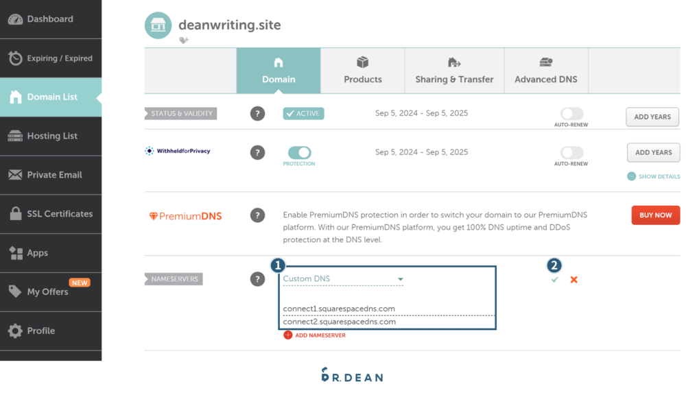【2026】Squarespace 教學:架站功能 & 費用介紹 44 安裝網域9