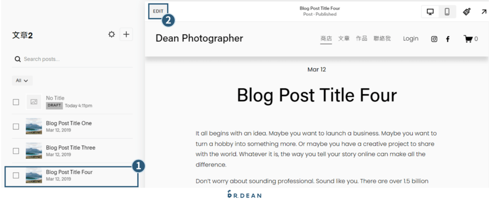 【2026】Squarespace 教學:架站功能 & 費用介紹 33 撰寫文章3-1