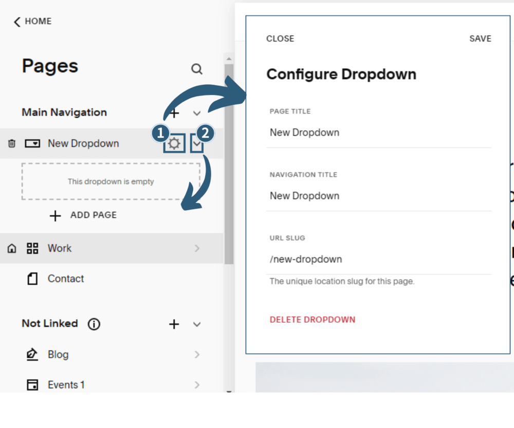【2026】Squarespace 教學:架站功能 & 費用介紹 21 編輯選單3
