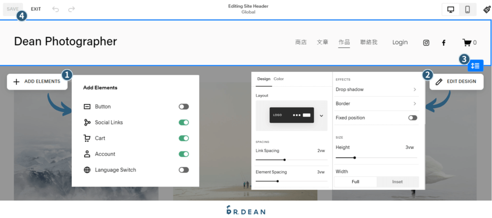 【2026】Squarespace 教學:架站功能 & 費用介紹 25 編輯頁面2-2