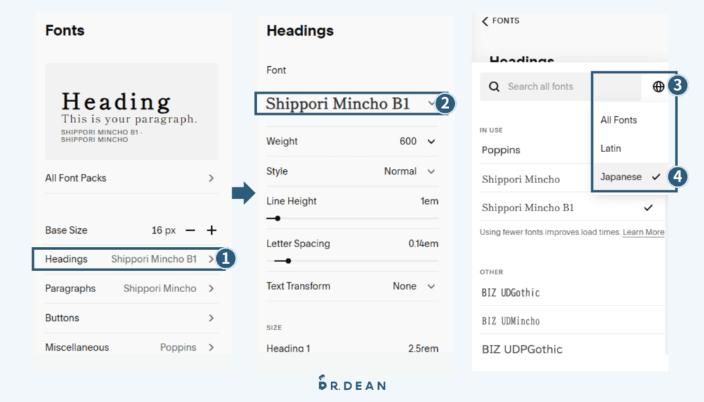 【2026】Squarespace 教學:架站功能 & 費用介紹 51 設定文字樣式4