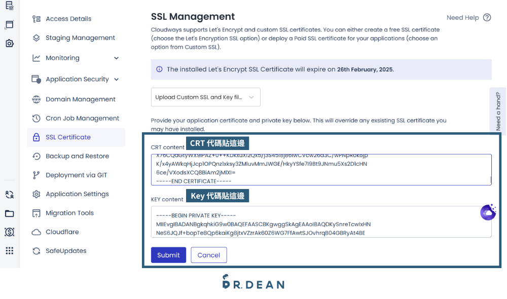 SSL 憑證是什麼?原理、費用、申請流程一次搞懂 16 貼上SSL.com憑證檔代碼