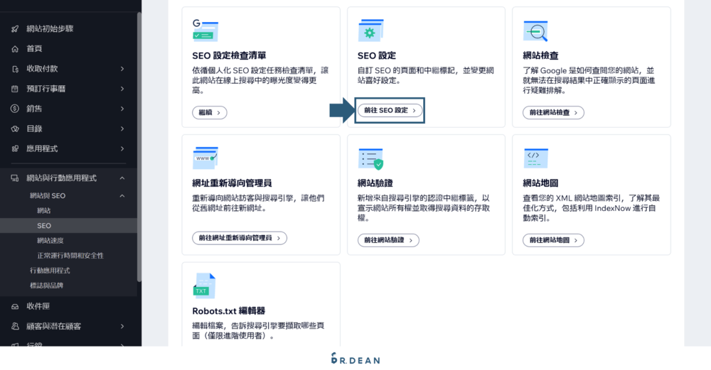 【2026】Wix 教學:4 步驟快速架站 + 優缺點分析 (完整指南) 54 頁面SEO設定1