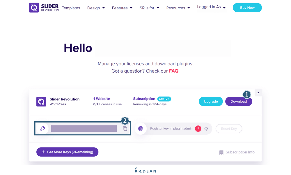 Slider Revolution 教學:製作 WordPress 網站動畫 (不用程式碼) 11 下單完成畫面與外掛下載提示
