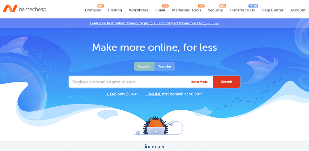 如何自己架設網站?要錢嗎?一篇搞懂自架 WordPress 完整流程 7 Namecheap 查詢網域
