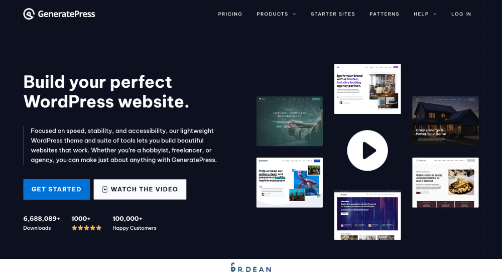 WordPress 佈景主題推薦:架站 8 年,這 10 款最好用【2026】 10 GeneratePress 主題佈景外觀展示