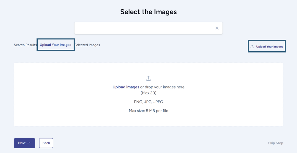 形象官方網站架設:60 分鐘超完整教學,一次就上手!(實戰操作) 26 選擇上傳按鈕以新增多張檔案