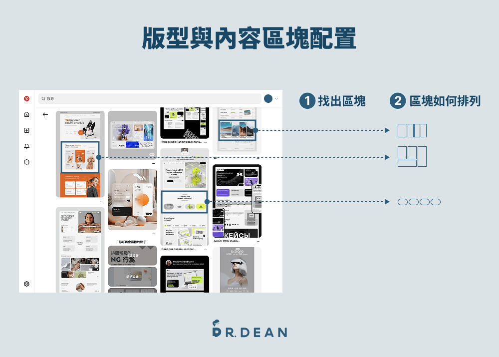 網頁設計範例:3 個必看細節 + 9 大設計靈感網站 3 版型與內容區塊配置