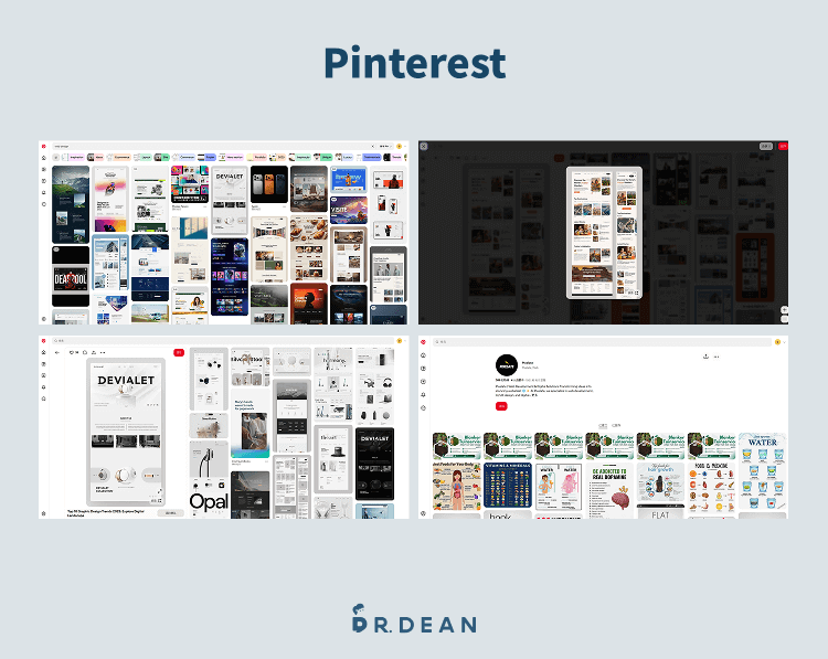 網頁設計範例:3 個必看細節 + 9 大設計靈感網站 9 Pinterest