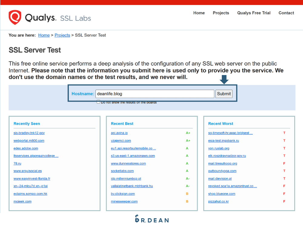 如何提升網站安全性?10 個免費檢測工具 + 9 個定期維護項目 10 SSL Labs 檢查網站 HTTPS 憑證安全分數評比結果
